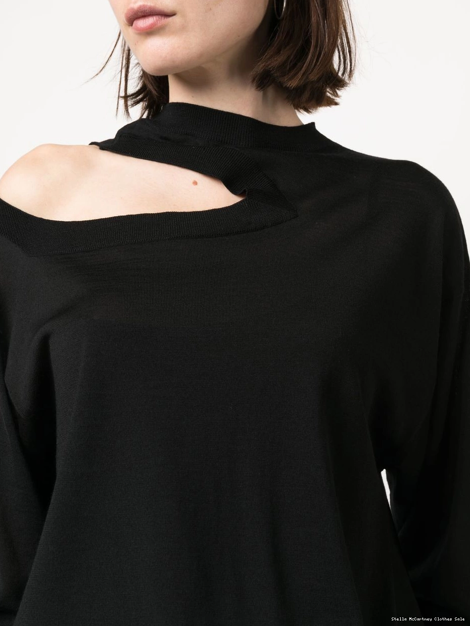 Affordable Stella McCartney out-detail Women knitted cut top 0425